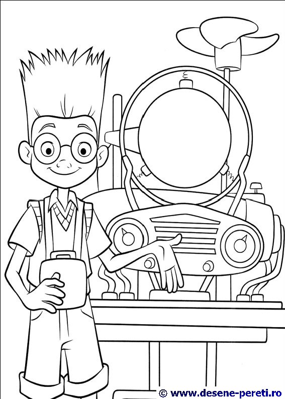 meet the robinsons desene colorat